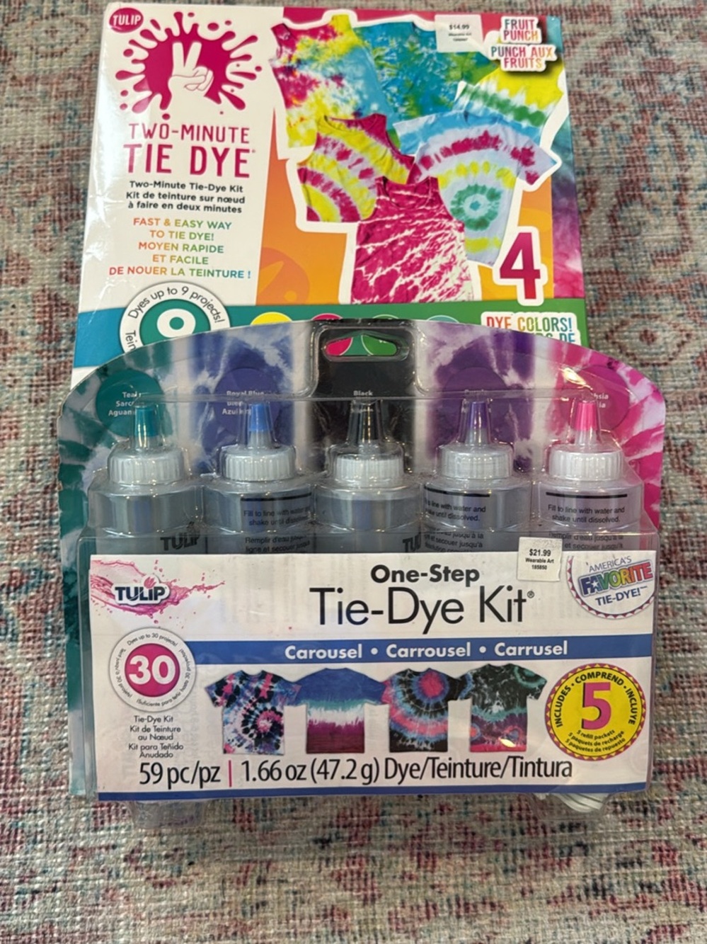 Tulip One-Step Tie-Dye Kit — Carousel Multicolor Set